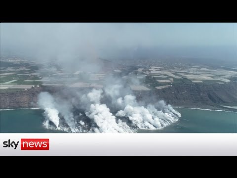 Watch live: La Palma volcano eruption