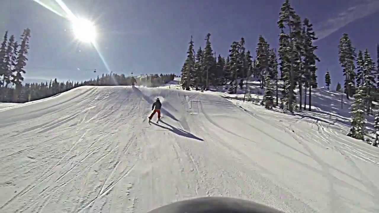 Park skiing Whistler, Canada YouTube