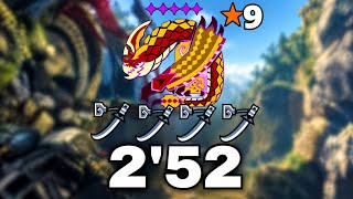 MH WILDS | 9★5◆ Tempered Seregios VS 4 Longsword  screenshot 3