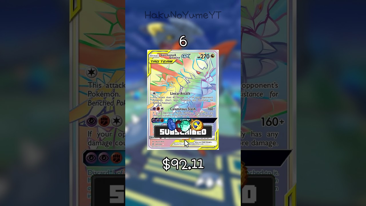 Top 10 Garchomp Pokemon Cards 