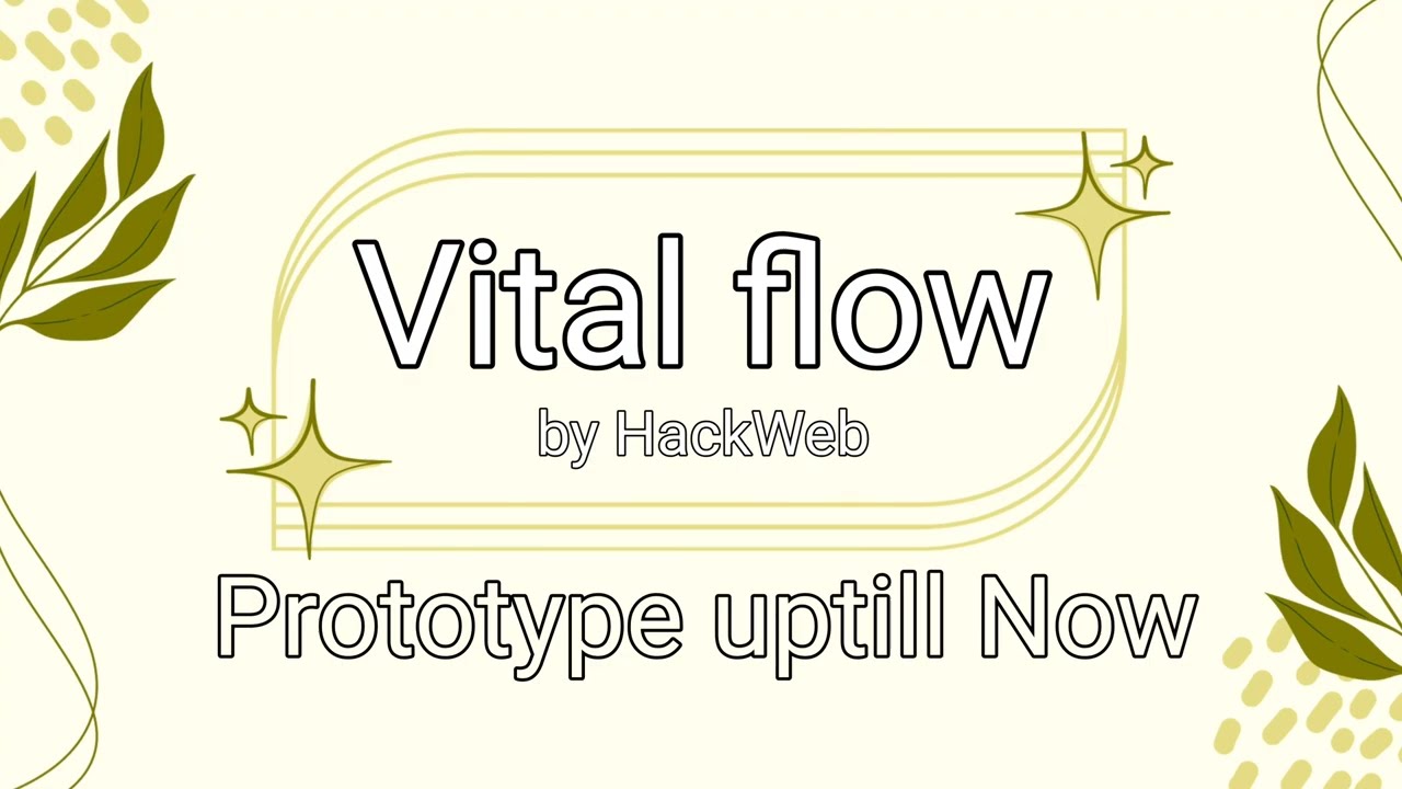 Vital Flow (HealthCare Website )