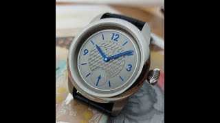Making a watch dial and hands - Titanium guilloche NH3