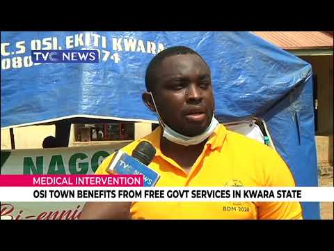 Osi Town Benefits From Free Government Services In Kwara State