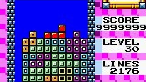 Tetris DX (Game Boy Color) - "Marathon" Gameplay (One Hour)