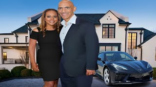 Coach Tony Dungy's Young Wife, ,CHILDREN, Age,  Cars, houses & Net Worth 2024 Net Worth
