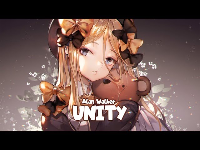Nightcore - Unity (Alan Walker) | [Lyrics]