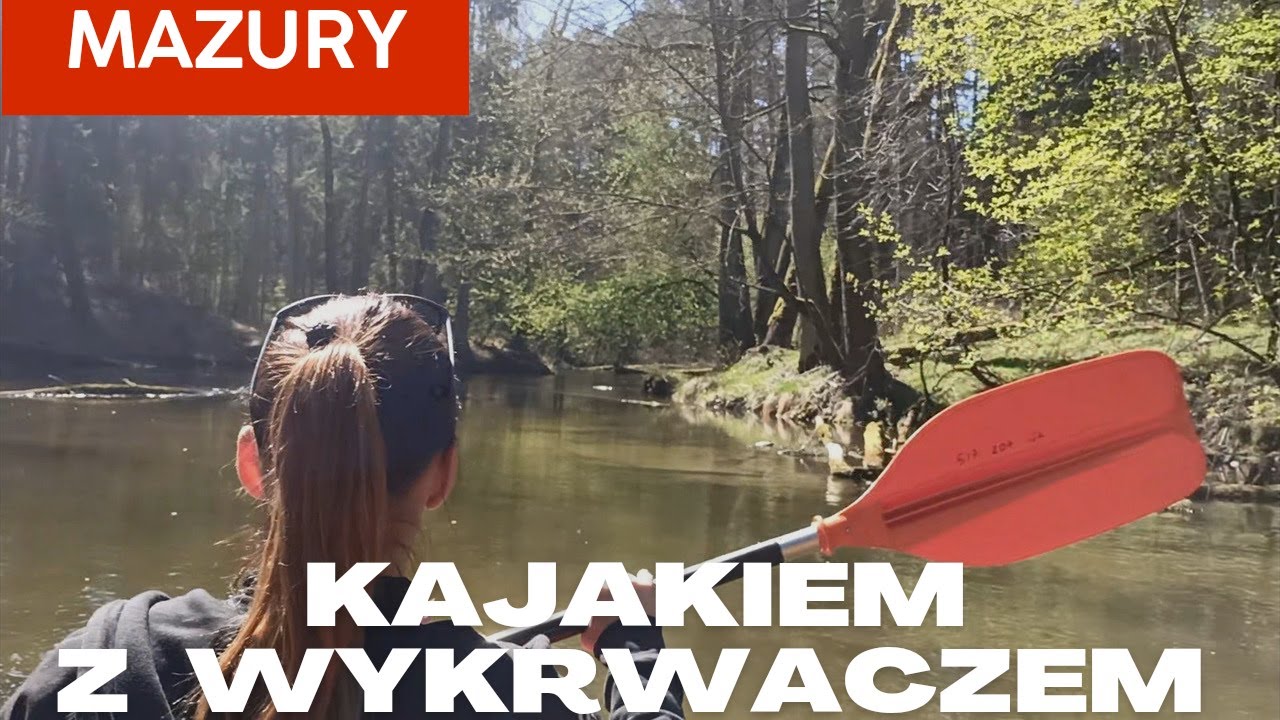 Mazury kajakiem z wykrywaczem rzeka Marózka i jezioro Wielki Szeląg