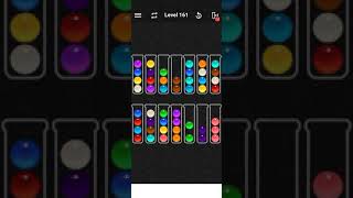 Level 161 of Ball Sort Color Water Puzzle