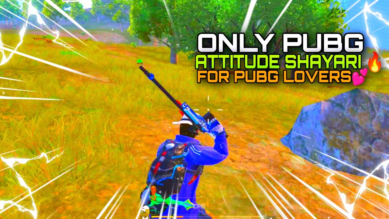 Pubg Killer🔥Attitude Shayari And Sniping |Only Pubg Trending Shayari |BGMI Headshot shayari| PART-9