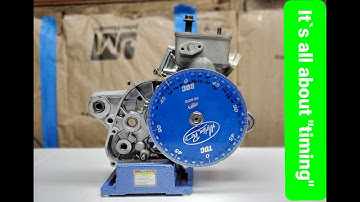 2 Stroke port duration reading using degree wheel.