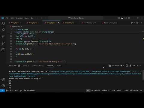 java programming day 8 #coding #challenge by Yash