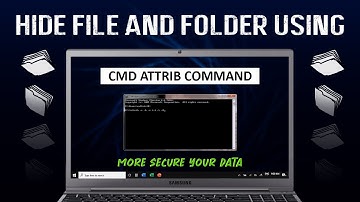 How to Secure 🔐 your Files/Folder using Attrib Command 2021 || How to  Use Attrib Command in Windows