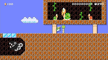 Super Mario Maker 2 - Mario goes camping in a zoo! by Dustin 72 - No Commentary