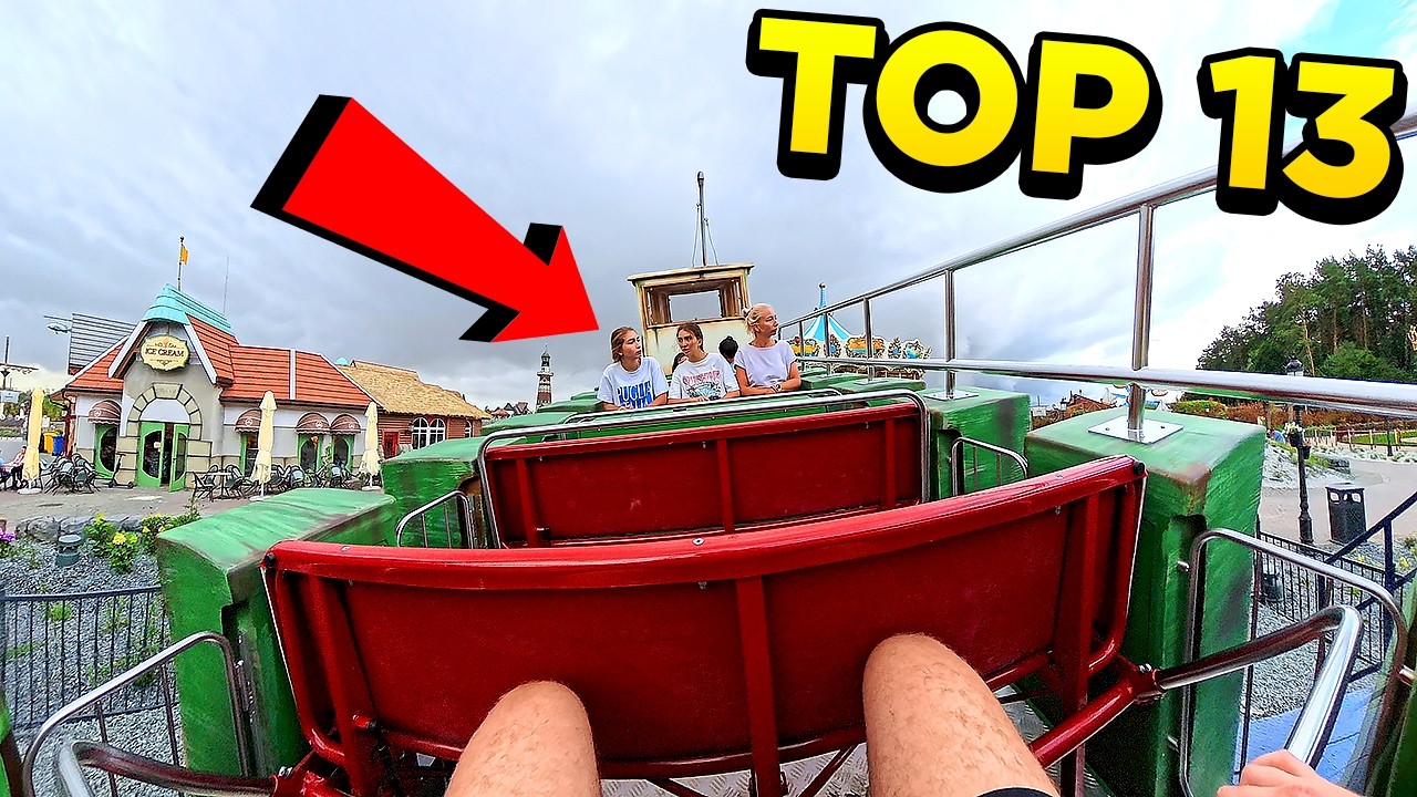 TOP 13 BEST ATTRACTIONS IN HOSSOLAND | 2025 EPIC SMOOTH POV RIDES