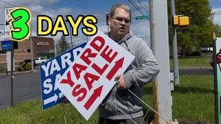 This 3 DAY YARD SALE WAS WILD #garagesale