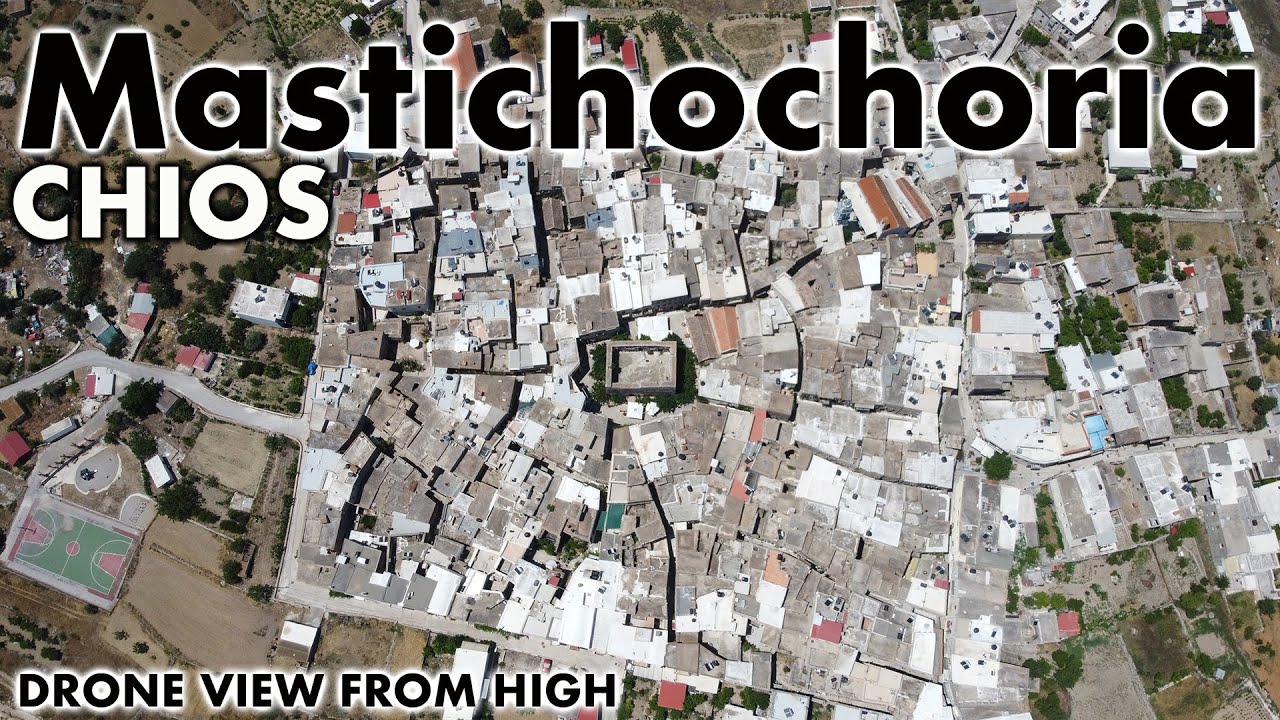 Mastichochoria | Chios Island | Greece | Aerial Drone Shots