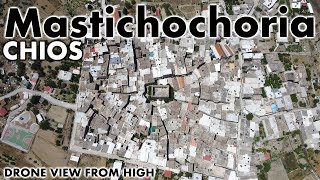 MASTICHOCHORIA | CHIOS ISLAND | GREECE | Aerial Drone Shots
