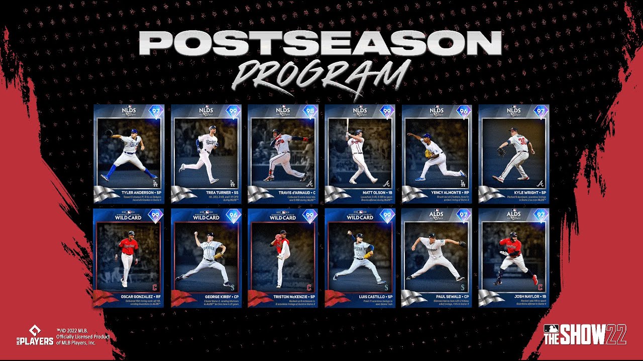 2022 Postseason Program Release #2: Divisional Round | MLB The Show 22