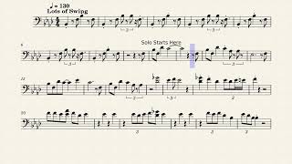 Black & Blues Trombone Solo Updated!