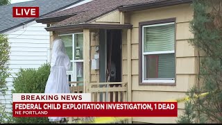 Person found dead inside NE Portland home after brief standoff with FBI agents