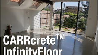 Polished Concrete Floor London - CARRcrete InfinityFloor - Not HTC Superfloor, Klindex or Hiperfloor