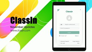 ClassIn November Updates