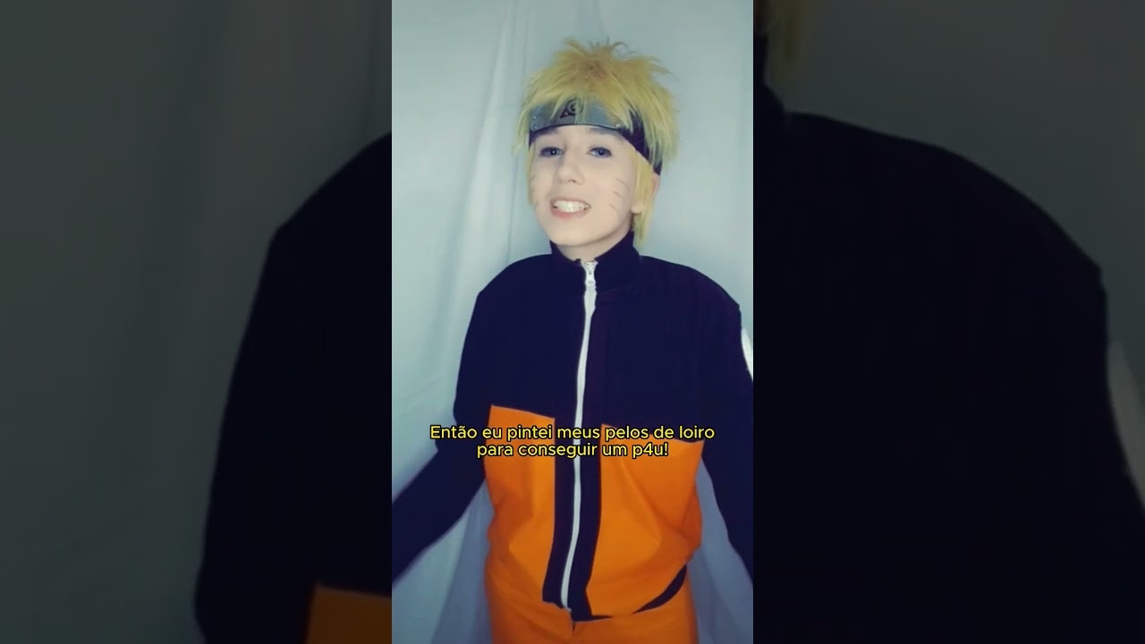 Garotos loiros fazendo coisas de loiros 👀 #cosplay #naruto #narutoshippuden #larucosplay