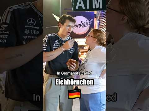 Citizen of Austin Entertains German with Confidence