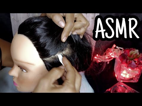 ASMR TRATAMENTO ANTICASPA REAVALIAÇÃO