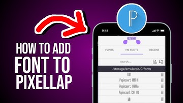 How to Add Fonts in Pixellab (Step-by-Step Tutorial for Beginners)