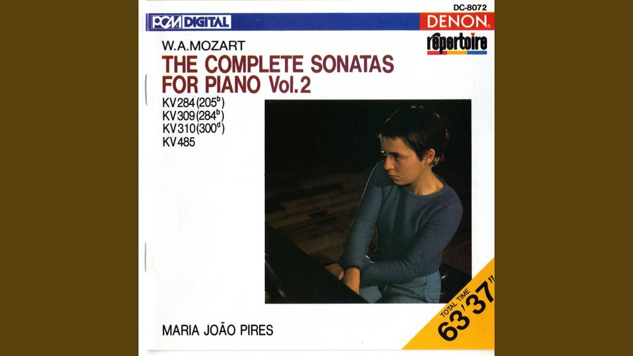Ver Mozart: Piano Sonata No. 9 in A Minor, K. 310: II. Andante Cantabile con Espressione en YouTube