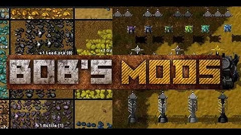 factorio 0.18 with all bobs mods