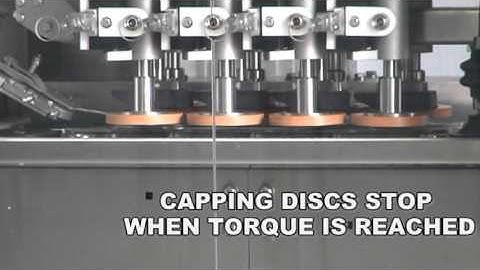 Automatic Inline Capper model TruCap 8 Wfall, manufactured by Acasi Machinery, 4