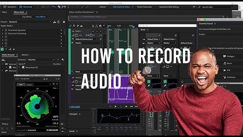How to Record Audio | Adobe Audition CC Tutorial |By- Jaahid khan