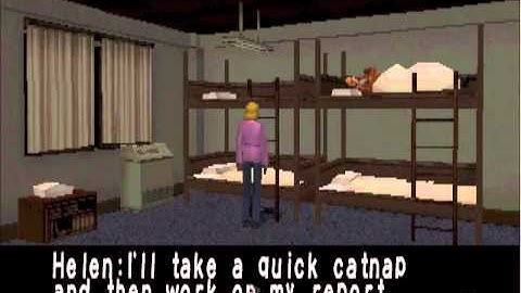 Clock Tower PS1 Gameplay Scenario 1 Scissorman