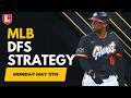 DFS Stacks, Pivots &amp; Pitcher Strategy (FD/DK/Yahoo) | MLB Monday May 11th 2026