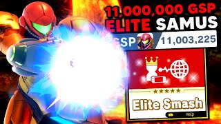 This Is What An 11,000,000 Gsp Samus Looks Like In Elite Smash