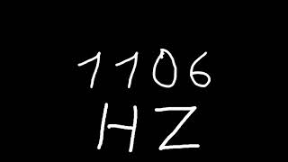 1106 hz