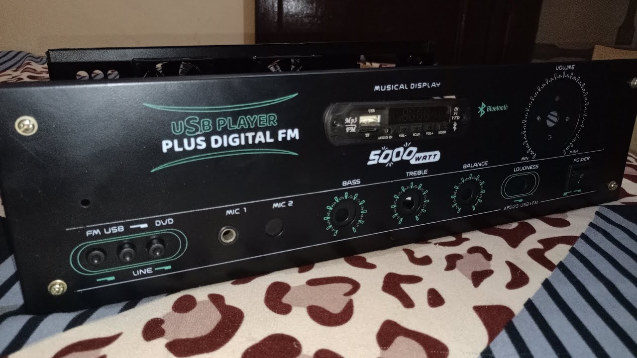 AMPLIFIER DEXA 5000 WATT AMPLIFIER REVIEW