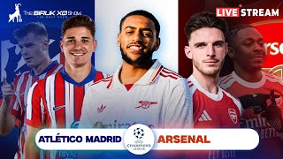 LIVE 🔥 Atlético Madrid vs Arsenal | UCL Night at Wanda Metropolitano