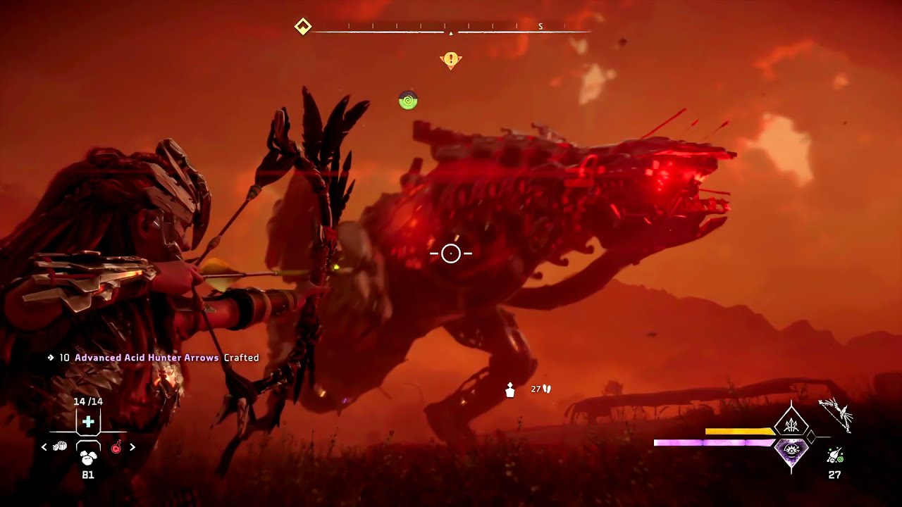 Taking A Thunder Jaw's Heart, Horizon Forbidden West