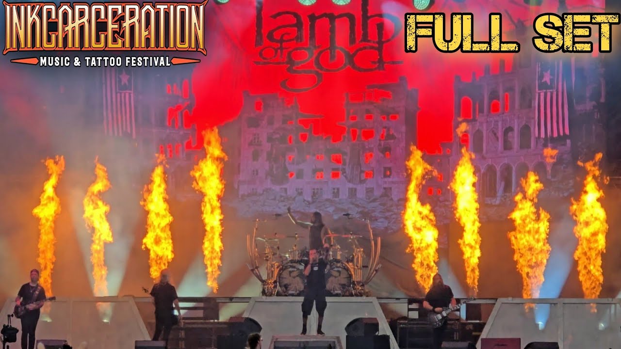Lamb of God Live - Full Set - Inkcarceration 2025
