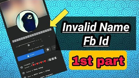 Facebook Invalid Name Account Kaise Banaye || Make New Stylish Name Fb Id 2020