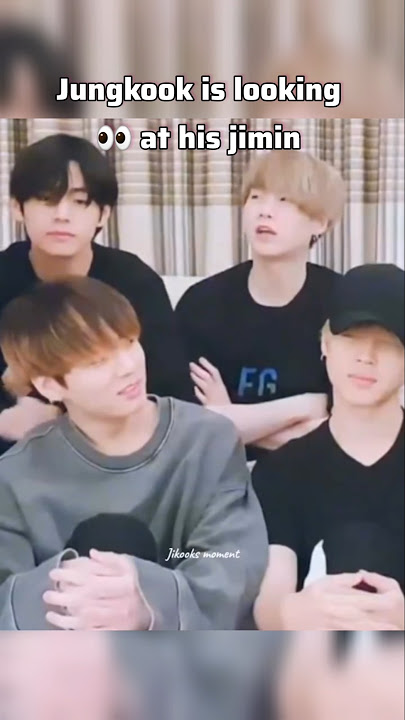 Jungkook love 👀 Jimin so much ❤️ #jikook #kookmin #jikooklovers #jimin #jungkook #btsarmy #bts #love