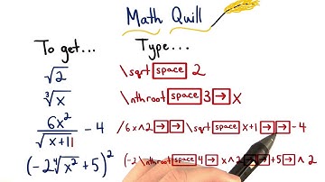 Math Quill Roots - Visualizing Algebra