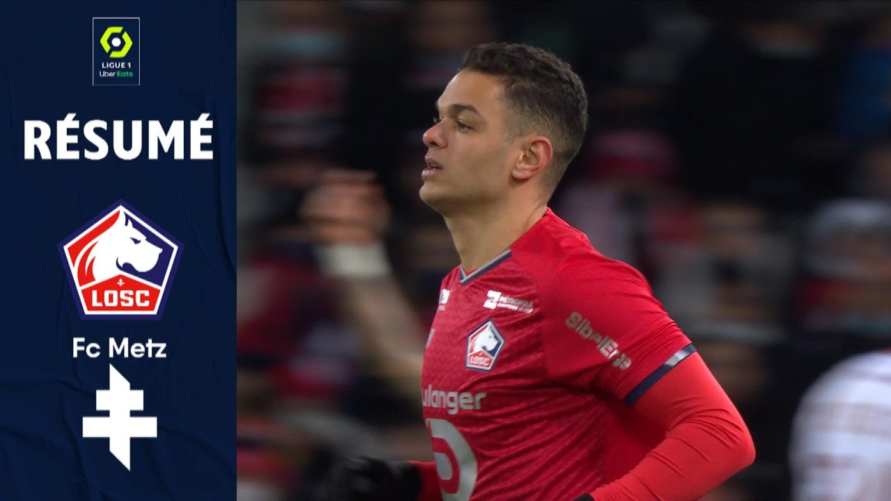 LOSC LILLE - FC METZ (0 - 0) - Résumé - (LOSC - FCM) / 2021-2022