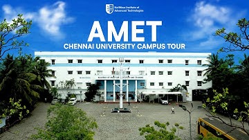 AMET University Chennai Campus Tour  @NIATIndia. ​
