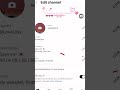 How to add links to your channel