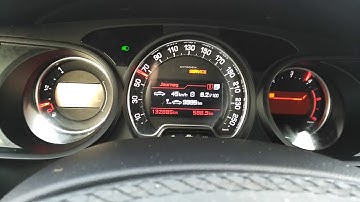 Citroën C5 - test acceleration 0-100 km/h