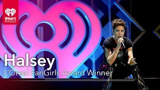 Subscribe ► http://bit.ly/1jy0dbo watch halsey's reaction and speech
during the 2019 iheartradio music awards when she wins l'oreal
fangirls award! -----...